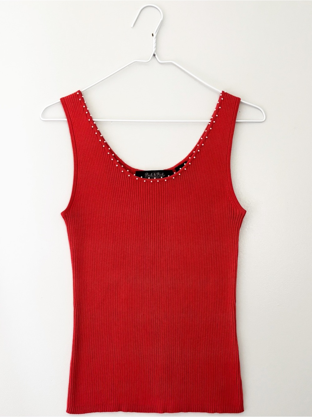 VTG Y2K Beaded Tank
